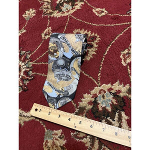 Men’s Vintage Ralph Marlin X Harley Davidson “Live to Ride” Necktie